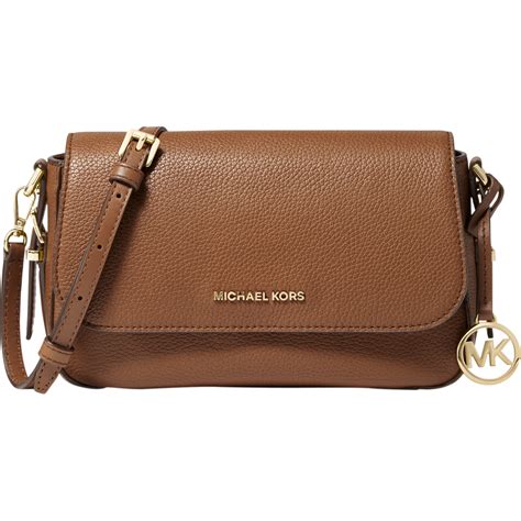 michael kors bedford flap crossbody walnut|Bedford Legacy Large Pebbled Leather Crossbody Bag .